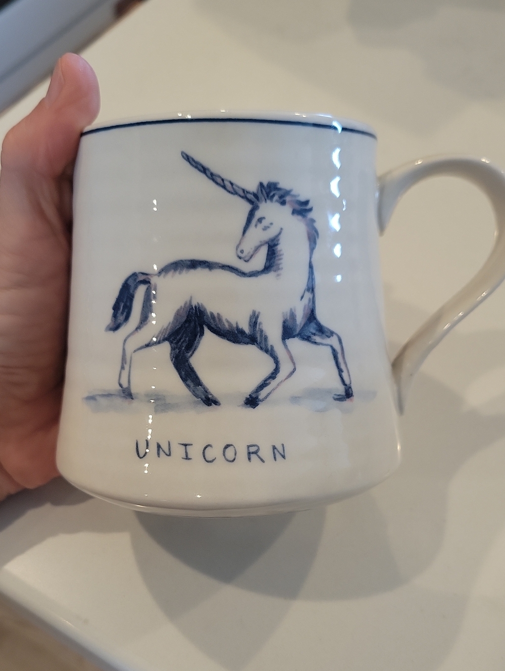 NWOT Molly Hatch Unicorn Mug